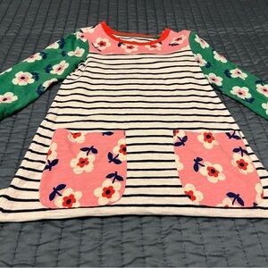 Kids' Long Sleeve Jersey Cotton Dress
IVORY / HOTCHPOTCH FLORAL, Size 3-4Y